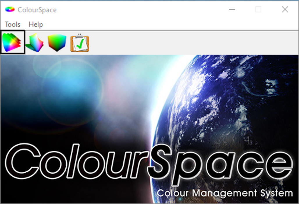 ColourSpace Space Management button