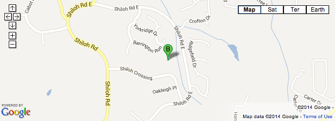 Alpharetta, GA office location map