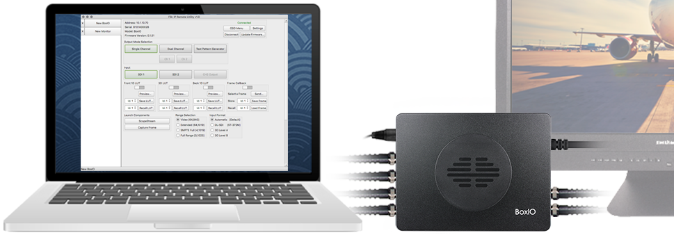 BoxIO with screen capture program