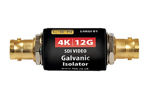 4K/12G Galvanic Isolator - In Line / Tubular Model